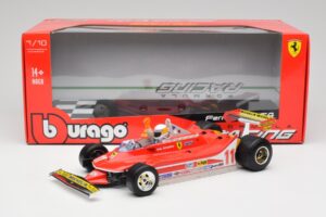 Ferrari 312T4 #11 J. Scheckter Italian Grand Prix F1 World Champion 1979 Bburago 1:18 18-16814-18-01544 Fém – 6. kép a 6-ből