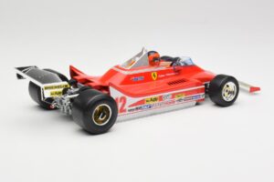 Ferrari 312T4 #12 G. Villeneuve South African Grand Prix 1979 Bburago 1:18 18-16814 Fém – 2. kép a 6-ből