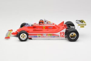 Ferrari 312T4 #12 G. Villeneuve South African Grand Prix 1979 Bburago 1:18 18-16814 Fém – 3. kép a 6-ből