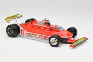 Ferrari 312T4 #12 G. Villeneuve South African Grand Prix 1979 Bburago 1:18 18-16814 Fém – 4. kép a 6-ből