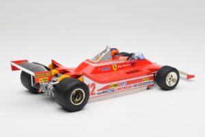Ferrari 312T4 #12 G. Villeneuve United States Grand Prix East Winner 1979 Bburago 1:18 18-16814-18-01546 Fém – 2. kép a 6-ből
