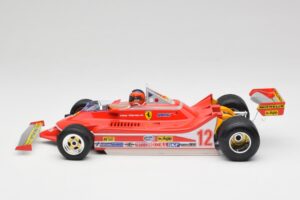 Ferrari 312T4 #12 G. Villeneuve United States Grand Prix East Winner 1979 Bburago 1:18 18-16814-18-01546 Fém – 3. kép a 6-ből