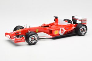 Ferrari F2003-GA F1 Constructors World Champions 2003 Hot Wheels 1:18 G3764 Fém