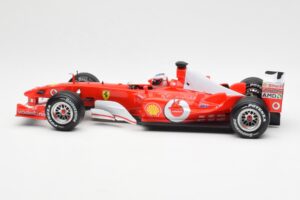 Ferrari F2003-GA #2 R. Barrichello F1 2003 Hot Wheels 1:18 B1024 Fém – 3. kép a 6-ből