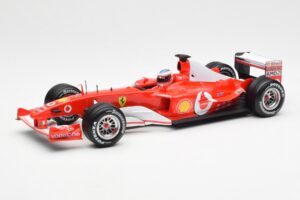Ferrari F2003-GA #2 R. Barrichello F1 2003 Hot Wheels 1:18 B1024 Fém
