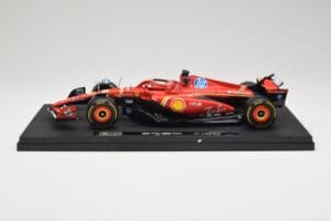 Ferrari SF-24 #16 C. Leclerc Emilia Romagna Grand Prix 2024 Bburago 1:18 18-16821-L-IMOLA-SHOWCASE Fém – 3. kép a 7-ből
