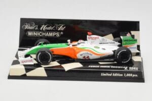 Force India Mercedes VJM02 #20 A. Sutil Showcar 2009 Minichamps 1:43 400090090 Fém
