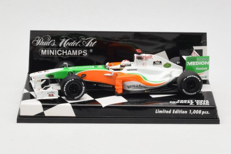 Force India Mercedes VJM03 #14 A. Sutil Showcar 2010 Minichamps 1:43 400100084 Fém