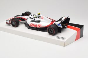 Haas VF-22 #47 M. Schumacher Bahrain GP 2022 Minichamps 1:18 147220147 Fém – 5. kép a 7-ből