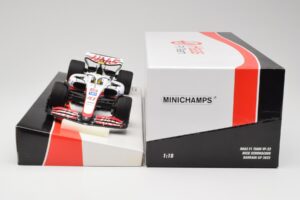 Haas VF-22 #47 M. Schumacher Bahrain GP 2022 Minichamps 1:18 147220147 Fém – 6. kép a 7-ből