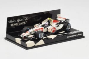 Honda RA106 A. Davidson Test Driver F1 2006 Minichamps 1:43 400060036 Fém – 2. kép a 5-ből