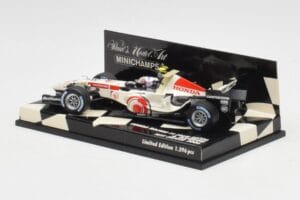 Honda RA106 A. Davidson Test Driver F1 2006 Minichamps 1:43 400060036 Fém – 3. kép a 5-ből