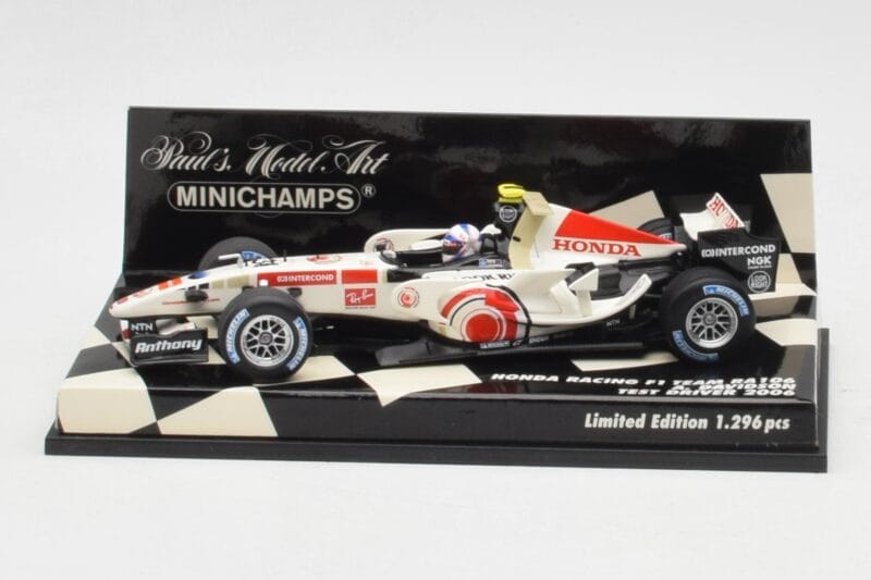Honda RA106 A. Davidson Test Driver F1 2006 Minichamps 1:43 400060036 Fém