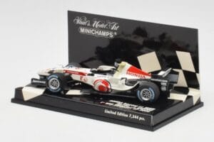 Honda RA106 #12 J. Button Hungarian GP Winner F1 2006 Minichamps 1:43 400060112 Fém – 3. kép a 5-ből