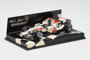 Honda RA106 #11 R. Barrichello F1 2006 Minichamps 1:43 400060011 Fém – 2. kép a 5-ből
