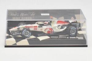 Honda RA106 #11 R. Barrichello F1 2006 Minichamps 1:43 400060011 Fém – 5. kép a 5-ből
