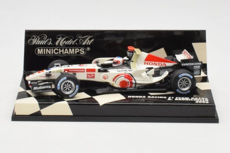 Honda RA106 #11 R. Barrichello F1 2006 Minichamps 1:43 400060011 Fém