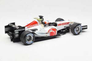 Honda RA106 Honda Racing Team J. Button F1 Showcar 2006 Minichamps 1:18 BUTTON001 Fém – 2. kép a 6-ből