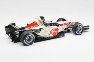 Honda Racing Team RA106 #12 J. Button F1 2006 Minichamps 1:18 100060012 Fém – 2. kép a 6-ből