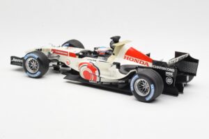 Honda Racing Team RA106 #12 J. Button F1 2006 Minichamps 1:18 100060012 Fém – 5. kép a 6-ből