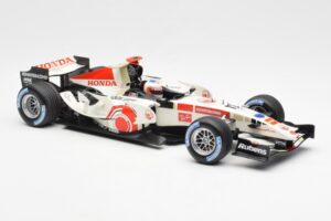 Honda Racing Team RA106 #11 R. Barrichello F1 2006 Minichamps 1:18 100060011 Fém – 4. kép a 6-ből