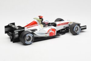 Honda RA106 Honda Racing Team R. Barrichello F1 Showcar 2006 Minichamps 1:18 08MF1-06B-CRB18 Fém – 2. kép a 6-ből