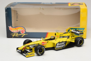 Jordan 199 #7 H-H. Frentzen F1 1999 Hot Wheels 1:18 48382 Fém – 6. kép a 6-ből
