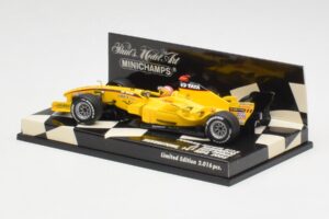Jordan EJ15 S. Yamamoto F1 Silverstone Test 2005 Minichamps 1:43 400050239 Fém – 2. kép a 6-ből