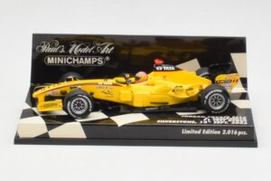Jordan EJ15 S. Yamamoto F1 Silverstone Test 2005 Minichamps 1:43 400050239 Fém