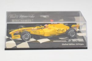 Jordan EJ15 S. Yamamoto F1 Silverstone Test 2005 Minichamps 1:43 400050239 Fém – 5. kép a 6-ből