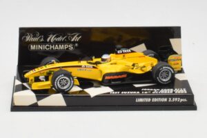 Jordan Ford EJ13 S. Motoyama Suzuka Test 2003 Minichamps 1:43 400030036 Fém