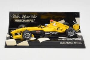Jordan Ford EJ14 N. Mansell Regent Street Parade 2004 Minichamps 1:43 400040095 Fém