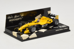 Jordan EJ14 Ford #19 T. Glock Jordan Ford F1 Team 2004 Minichamps 1:43 400040039 Fém – 2. kép a 5-ből