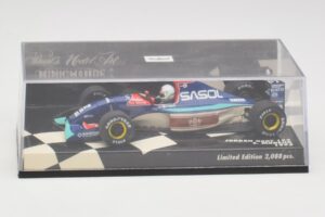 Jordan Hart 192 #32 S. Modena Race Car 1992 Minichamps 1:43 400920032 Fém – 5. kép a 5-ből