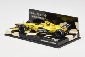 Jordan Honda EJ11 #11 J. Trulli F1 2001 Minichamps 1:43 400010012 Fém – 3. kép a 5-ből