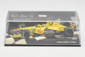 Jordan Honda EJ11 #11 J. Trulli F1 2001 Minichamps 1:43 400010012 Fém – 5. kép a 5-ből