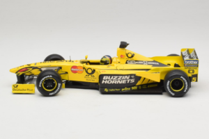 Jordan EJ10 H-H. Frentzen F1 Launch Edition 2000 Hot Wheels 1:18 29160 Fém – 3. kép a 6-ből