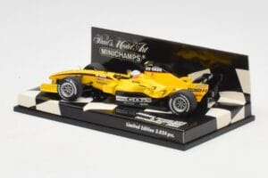 Jordan EJ15 Toyota R. Doornbos Test Driver F1 2005 Minichamps 1:43 400050039 Fém – 3. kép a 5-ből