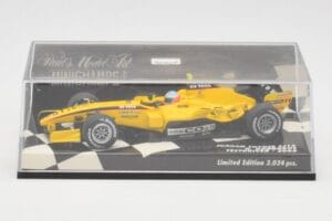 Jordan EJ15 Toyota R. Doornbos Test Driver F1 2005 Minichamps 1:43 400050039 Fém – 5. kép a 5-ből