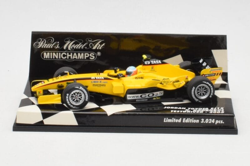 Jordan EJ15 Toyota R. Doornbos Test Driver F1 2005 Minichamps 1:43 400050039 Fém