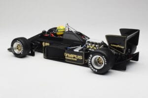 Lotus Renault 97T John Player Special #12 A. Senna Portuguese GP 1985 1st Victory Minichamps 1:12 540851292 Fém – 5. kép a 8-ből