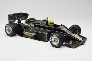 Lotus Renault 97T John Player Special #12 A. Senna Portuguese GP 1985 1st Victory Minichamps 1:12 540851292 Fém – 6. kép a 8-ből