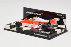 McLaren Ford M26 B. Giacomelli British GP 1978 Minichamps 1:43 530784333 Fém – 3. kép a 5-ből