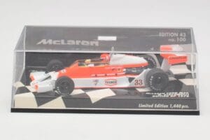 McLaren Ford M26 B. Giacomelli British GP 1978 Minichamps 1:43 530784333 Fém – 5. kép a 5-ből