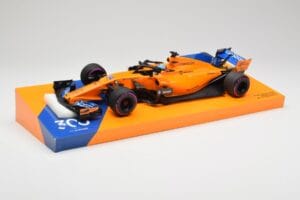 McLaren MCL33 #14 F. Alonso Canadian Grand Prix 300th Start 2018 Minichamps 1:18 533184014 Fém – 2. kép a 6-ből