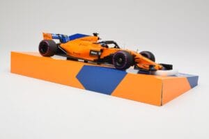 McLaren MCL33 #14 F. Alonso Canadian Grand Prix 300th Start 2018 Minichamps 1:18 533184014 Fém – 4. kép a 6-ből