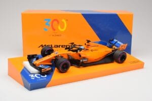 McLaren MCL33 #14 F. Alonso Canadian Grand Prix 300th Start 2018 Minichamps 1:18 533184014 Fém – 6. kép a 6-ből