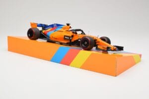 McLaren MCL33 Renault #14 F. Alonso Abu Dhabi GP 2018 Minichamps 1:18 533183914 Gyanta – 4. kép a 7-ből