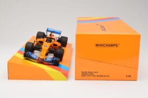 McLaren MCL33 Renault #14 F. Alonso Abu Dhabi GP 2018 Minichamps 1:18 533183914 Gyanta – 6. kép a 7-ből