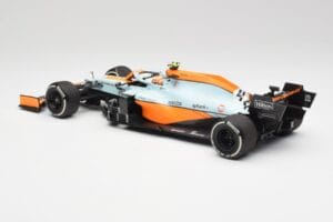 McLaren MCL35M #4 L. Norris Monaco GP 2021 Minichamps 1:18 530212404 Fém – 5. kép a 7-ből